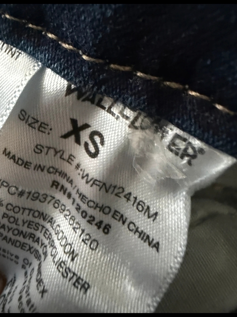 Wallflower Washed Indigo Denim Overalls for Women - Picture 4 of 4